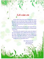 Khóa luận tốt nghiệp kế toán doanh thu và xác định kết quả kinh doanh tại công ty TNHH TM DV thế anh 