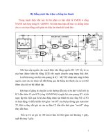 MẠCH ĐIỆN TỬ LÝ THÚ ỨNG DỤNG TRONG THỰC TẾ