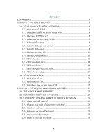 Đề tài xây DỰNG TRANG WEB cá NHÂN HTML và CSS 