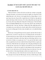 skkn sử DỤNG KIẾN THỨC LỊCH sử hóa học vào GIẢNG dạy bộ môn hóa 10 