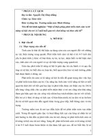 SKKN một số biện pháp phát triển tình cảm và kỹ năng xã hội cho trẻ 4   5 tuổi qua trò chơi đóng vai theo chủ đề  