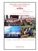 SKKN “một số biện pháp giáo dục truyền thống yêu nước cho học sinh trong dạy – học môn lịch sử ở trường phổ thông 