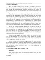 SKKN xây dựng chuyên đề các cuộc cách mạng tư sản điển hình thời cận đại 