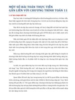 skkn xây dựng một số bài toán thực tiễn gắn liền với chương trình toán lớp 11 theo định hướng tiếp cận các năng lực của người học