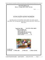 SKKN  người quản lý ở trường THCS –THPT tây sơn làm gì để công tác xã hội hóa giáo dục được phát huy tích cực,  hiệu quả  