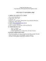 SKKN CÔNG tác TIẾP dân, PHÂN LOẠI và xử lý đơn THƯ KHIẾU nại, tố cáo 