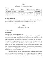 SKKN giải pháp bước đầu trong việc xây dựng trường điển hình đổi mới dạy học ngoại ngữ theo đề án NNQG 2020 ở trường TH 