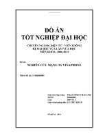 Đồ án tốt nghiệp đại học nghiên cứu mạng 3g vinaphone 