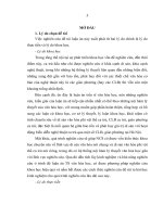 Luận án hoạt động biểu diễn nghệ thuật ca trù của một số câu lạc bộ, giáo phường tại hà nội