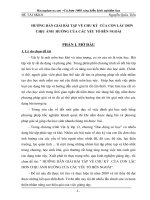 SKKN HƯỚNG dẫn GIẢI bài tập về CHU kỳ  của CON lắc đơn CHỊU ẢNH  HƯỞNG của các yếu tố bên NGOÀI 