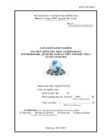 SKKN tổ CHỨC KIỂM TRA TRẮC NGHIỆM BẰNG WONDERSHARE QUIZCREATOR 4 5 TRÊN lớp học TRỰC TUYẾN ENGRADE 