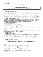 sáng kiến kinh nghiệm GIẢI bất PHƯƠNG TRÌNH  BẰNG PHƯƠNG PHÁP đồ THỊ 