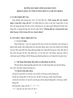 SKKN hướng dẫn học sinh giải bài toán định lượng về tính tương đối của chuyển động 