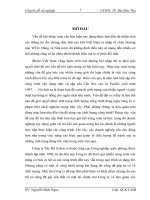 Luận văn một số giải pháp về quản lý nhằm nâng cao chất lượng công trình tại công ty tây hồ 