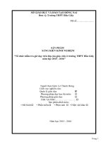 skkn tổ chức kiểm tra giờ dạy trên lớp của giáo viên ở trường THPT dầu giây năm học 2015   2016 