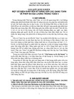 SKKN một số BIỆN PHÁP rèn kỹ NĂNG GIẢI các DẠNG TOÁN về PHÉP đo đại LƯỢNG TRONG TOÁN 5 