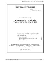 SKKN hệ THỐNG bài tập về mắt và các DỤNG cụ QUANG 