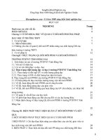 SKKN một số biện pháp quản lý của phó hiệu trưởng về đổi mới phương pháp dạy học ở trường PTDTNT tỉnh đồng nai 