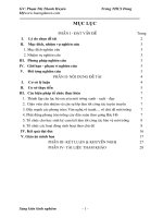 SKKN một số biện pháp giáo dục bảo vệ môi trường cho học sinh thông qua tiết sinh hoạt lớp  