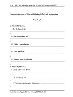 SKKN một số biện pháp nâng cao uy tính của người hiệu trưởng ở trường THPT  