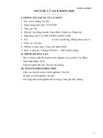 skkn một số BIỆN PHÁP NÂNG CAO HIỆU QUẢ CÔNG tác văn THƯ lưu TRỮ ở TRƯỜNG PTDTNT điểu XIỂNG