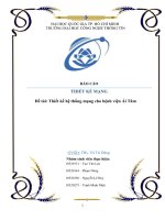 Báo cáo thiết kế mạng thiết kế hệ thống mạng cho bệnh viện ái tâm 