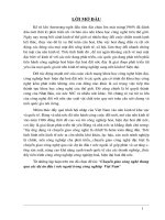 Tiểu luận chuyển giao công nghệ thông qua các dự án đầu tư nước ngoài trong công nghiệp VN 