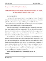 SKKN đổi mới PHƯƠNG PHÁP KIỂM TRA ĐÁNH GIÁ QUA HÌNH THỨC xây DỰNG MA TRẬN đề để NÂNG CAO CHẤT LƯỢNG dạy và học LỊCH sử 