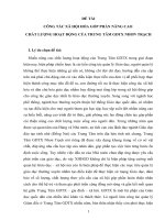 skkn CÔNG tác xã hội hóa góp PHẦN NÂNG CAO CHẤT LƯỢNG HOẠT ĐỘNG của TRUNG tâm GDTX NHƠN TRẠCH 