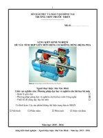 skkn công nghệ 12 TÍCH hợp LIÊN môn ĐỘNG cơ KHÔNG ĐỒNG bộ BA PHA 