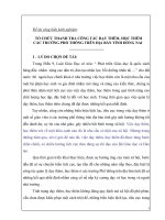 skkn tổ CHỨC THANH TRA CÔNG tác dạy THÊM, học THÊM các TRƯỜNG PHỔ THÔNG TRÊN địa bàn TỈNH ĐỒNG NAI 