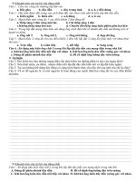 Đề kiểm tra học kì 2 môn công nghệ