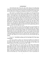 Luận văn xuất khẩu lao động của VN thập kỉ 90 đến nay  thực trạng và giải pháp 