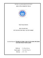 Báo cáo tốt nghiệp tìm hiểu về HTML5, CSS3 và xây dựng ứng dụng giao diện web sử dụng slider 