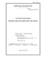 sáng kiến kinh nghiệm một số PHƯƠNG PHÁP GIẢI TOÁN TÍCH PHÂN 
