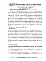 SKKN phương pháp dạy học sinh lớp 9 giải phương trình vô tỉ 