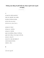 Những cụm động từ tiếng Anh phổ biến hay được người nước ngoài sử dụng