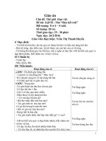 Giáo án 45 tuổi: chủ đề thế giớ thực vật  động vật