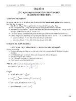 bai toan tong hop ve GTLN GTNN và tham so m