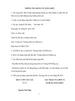 skkn một số phương pháp phục hồi trẻ suy dinh dưỡng  