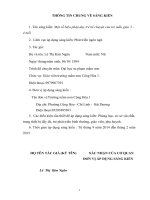 skkn một số biện pháp dạy trẻ kể truyện cho trẻ MG 3 4 tuổi 