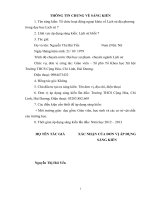 skkn tổ chức hoạt động ngoại khóa về lịch sử địa phương trong dạy học lịch sử 7 