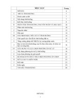 Tiểu luận Giải quyết khiếu nại tình huống sử dụng đất không đúng mục đích, xây dựng nhà không phép