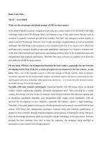 The pros and cons of FDI