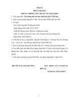 skkn tạo hứng thú cho học sinh học hát ở tiểu học