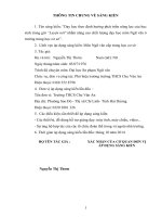 skkn dạy học theo định hướng phát triển năng lực trong giờ luyện nói nhằm nâng cao chất lượng môn ngữ văn ở THCS