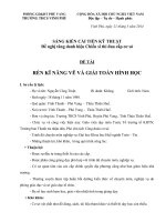 skkn rèn kĩ NĂNG vẽ và GIẢI TOÁN HÌNH học thcs 