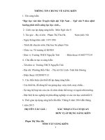 skkn dạy học văn bản truyện hiện đại việt nam ngữ văn 9 theo định hướng phát triển năng lực cho HS