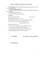 skkn một số biện pháp nâng cao chất lượng giải toán có lời văn cho HS lớp 3