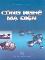 Giáo trình công nghệ mạ   nguyễn văn lộc